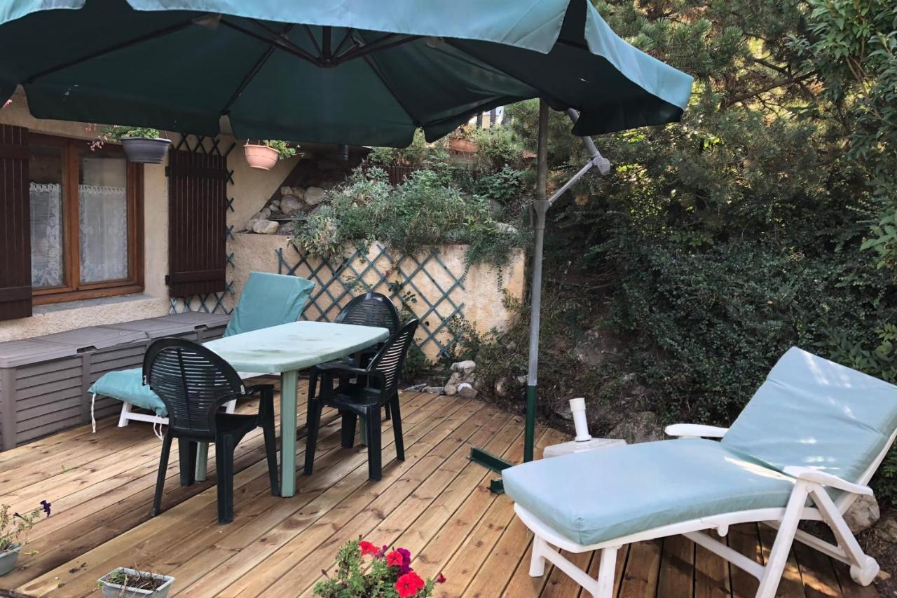 דירות Villar-Saint-Pancrace Chez Madeleine - Large T1 Mountain View מראה חיצוני תמונה